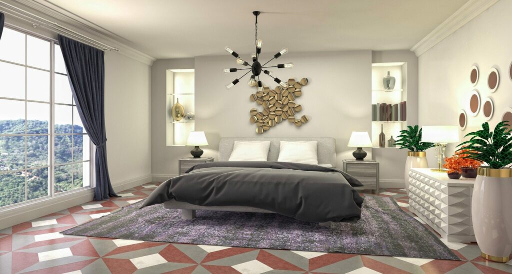 Modern bedroom set