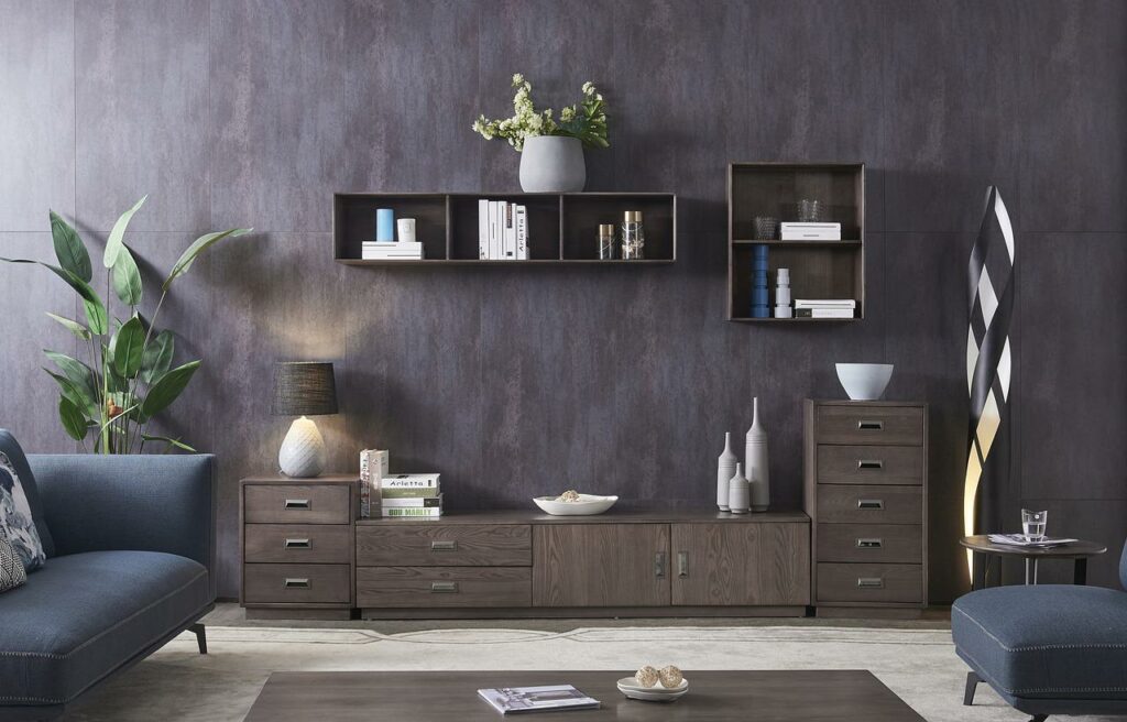 modern style media center
