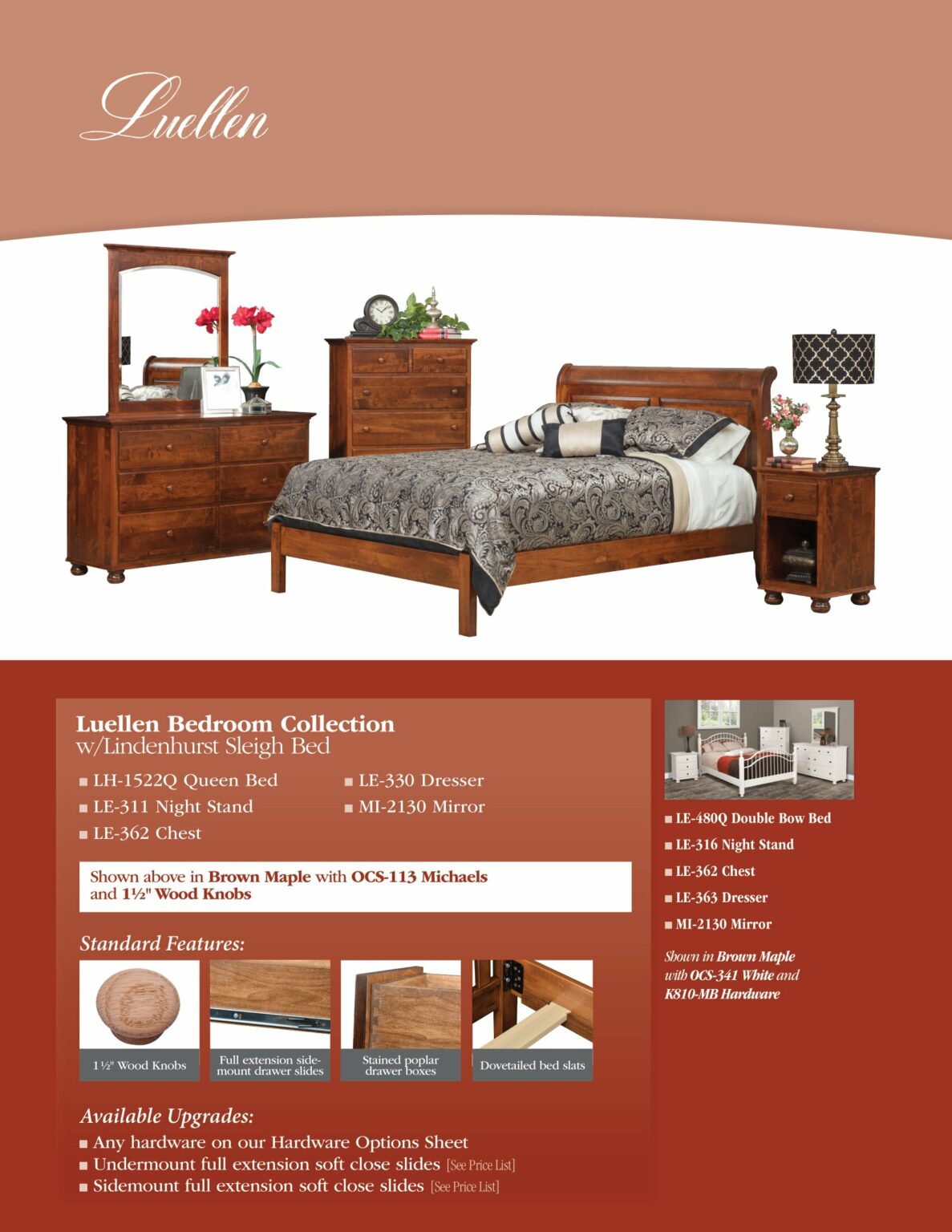 Luellen Bedroom Collection Adirondack Furniture
