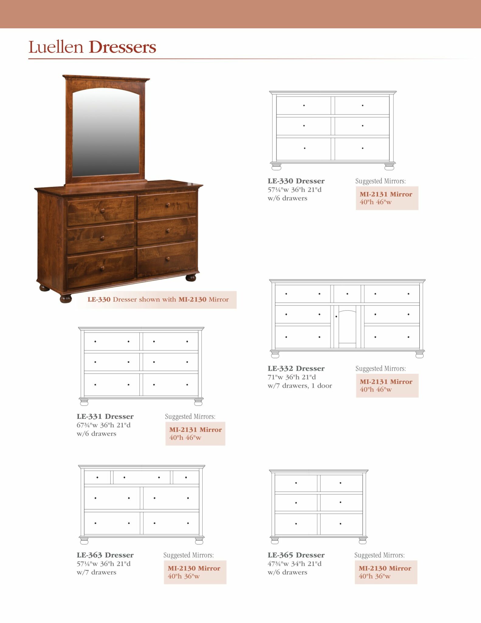 Luellen Bedroom Collection Adirondack Furniture