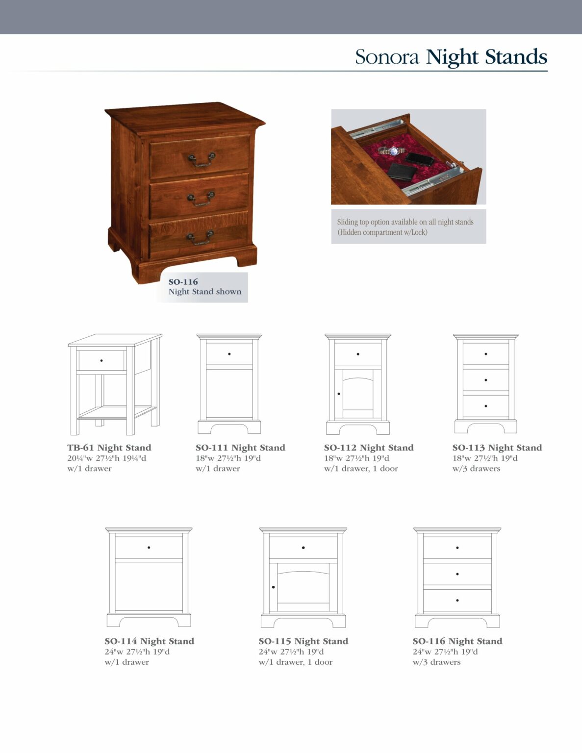 Sonora Bedroom Collection Adirondack Furniture