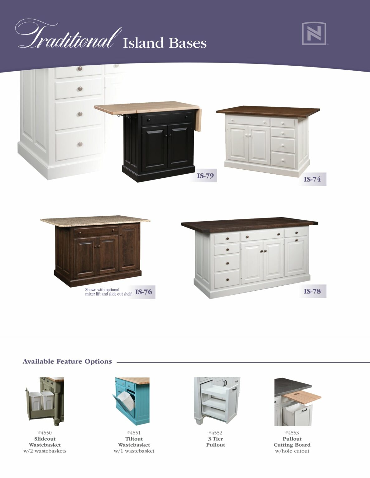 Traditional Island Collection Adirondack Furniture