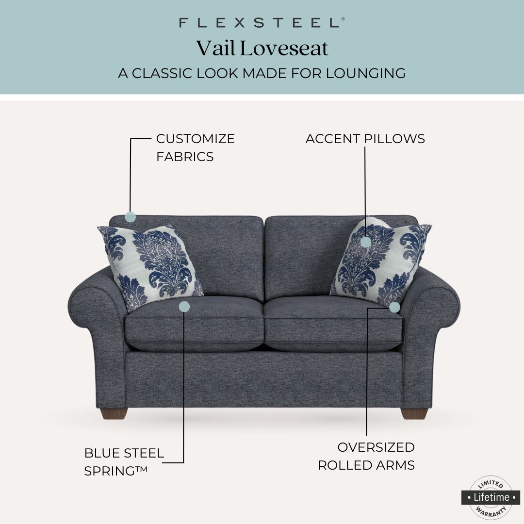 Flexsteel Vail Loveseat - Image 2